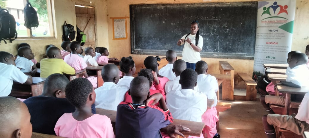 Menstrual hygiene support for school girls